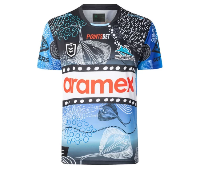 2024 Cronulla-Sutherland Sharks Rugby Mens Indigenous Jersey