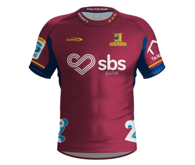 2024 Highlanders Rugby Mens Away Jersey