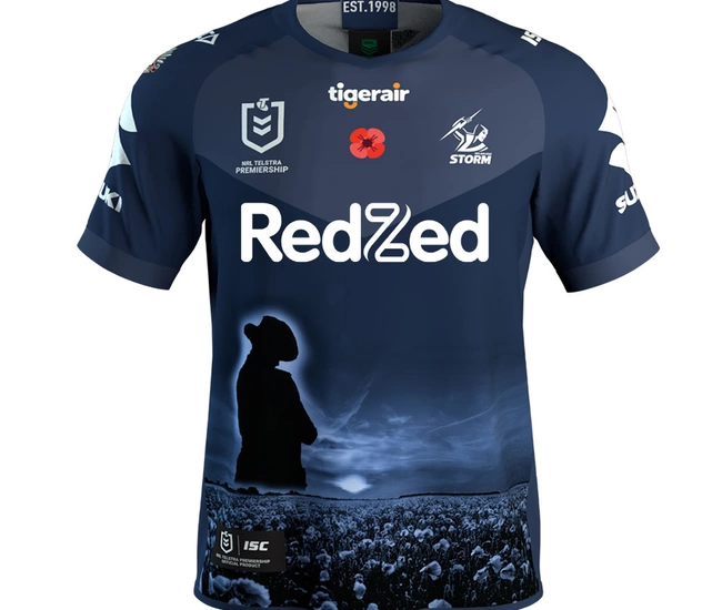 Melbourne Storm 2020 ISC Mens ANZAC Jersey