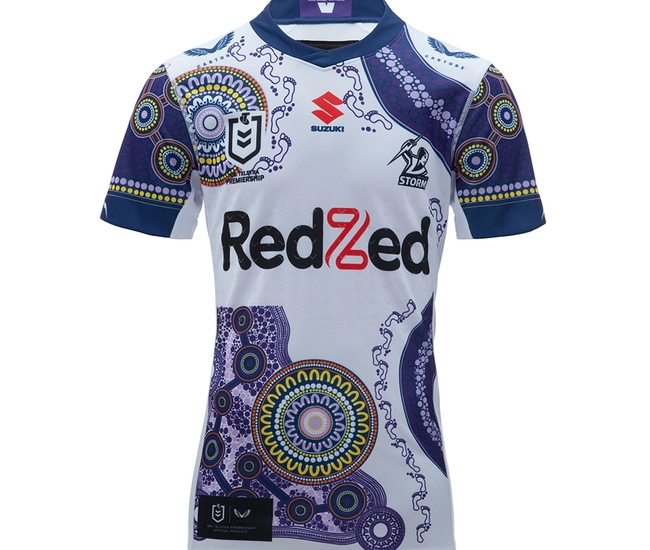 2021 Castore Melbourne Storm Mens Indigenous Jersey