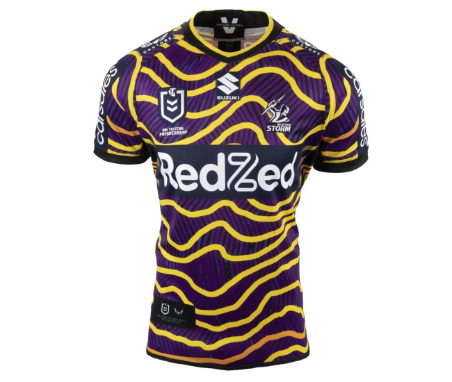 2022 Melbourne Storm Rugby Mens Indigenous Jersey