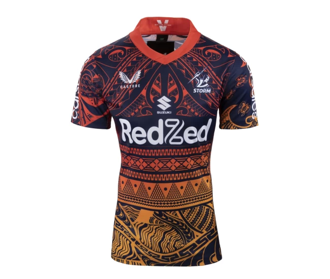 2022 Melbourne Storm Rugby Mens Multicultural Training Jersey