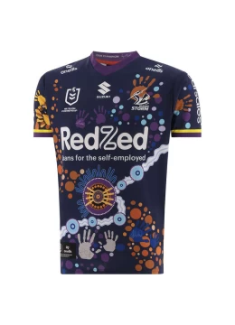 2024 Melbourne Storm Rugby Mens Indigenous Jersey