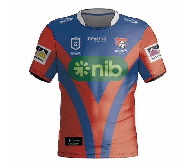 2024 Newcastle Knights Rugby Men's Home Jersey