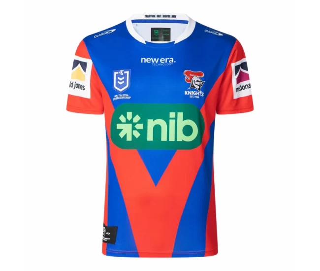 2025 Newcastle Knights Rugby Men's Home Jersey