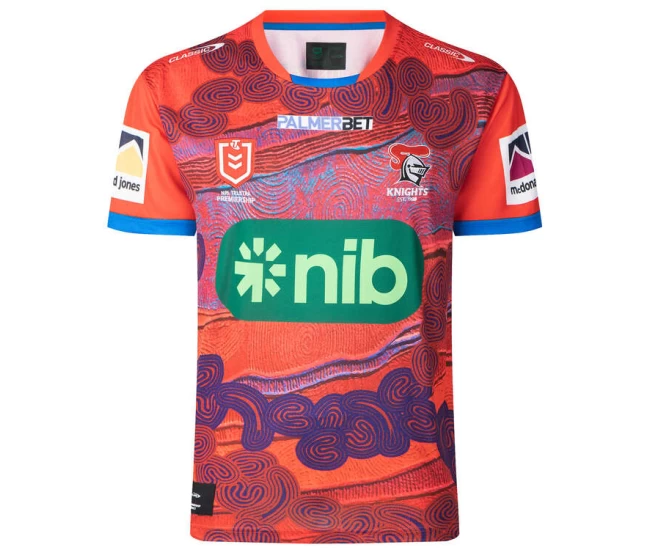 2024 Newcastle Knights Rugby Mens Indigenous Jersey