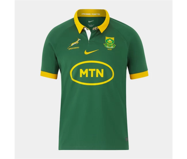 2023 South Africa Springboks Rugby Mens Home Jersey