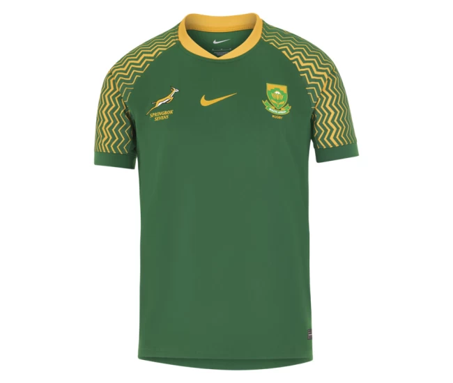 2025 Springboks Sevens Rugby Mens Home Jersey