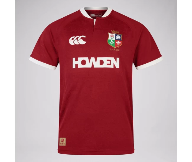 2025 British And Irish Lions Rugby Red Jersey