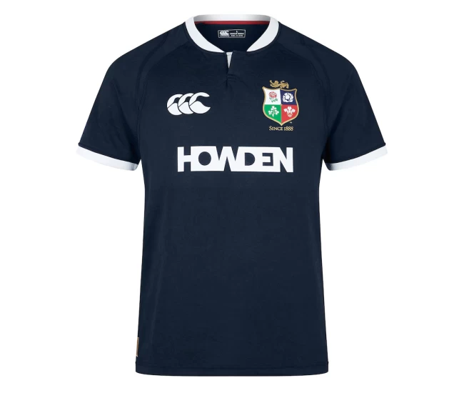 2025 British And Irish Lions Rugby Navy Training Jersey