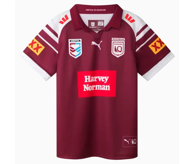 2025 Harvey Norman QLD Maroons Rugby Men's Jersey