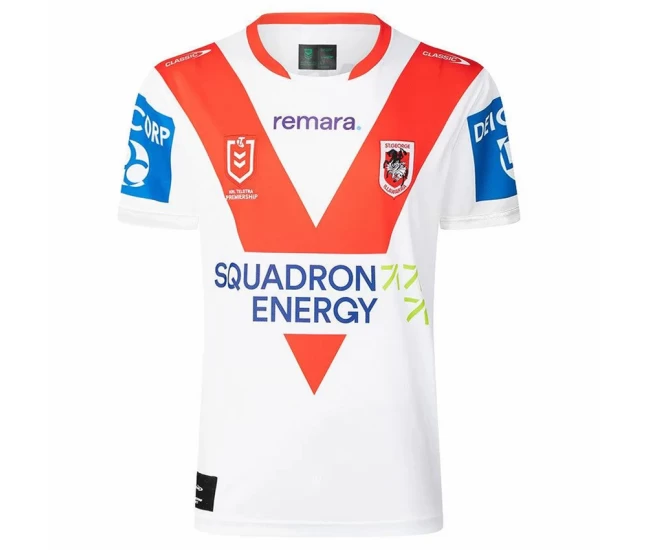 2025 St George Illawarra Dragons Rugby Mens Home Jersey