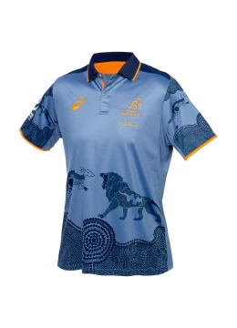 2025 Wallabies Rugby Lions Tour Training Polo