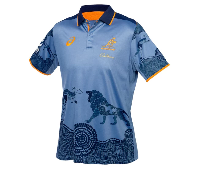 2025 Wallabies Rugby Lions Tour Training Polo