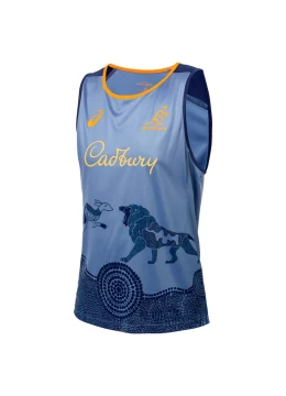 2025 Wallabies Rugby Men's Tour Training Singlet