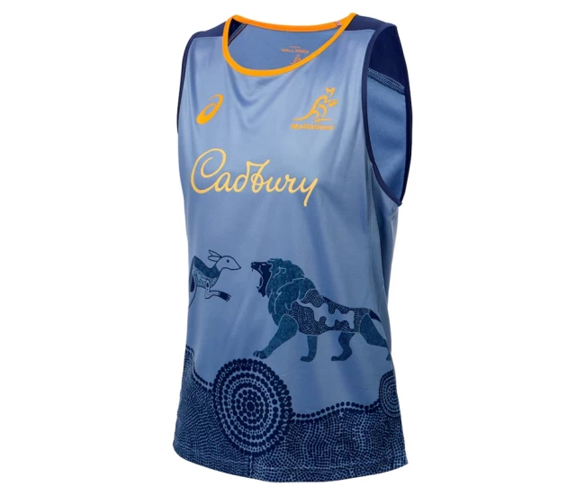 2025 Wallabies Rugby Men's Tour Training Singlet